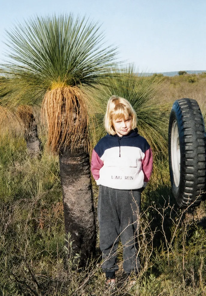 Tammy growing up in Wildflower Country