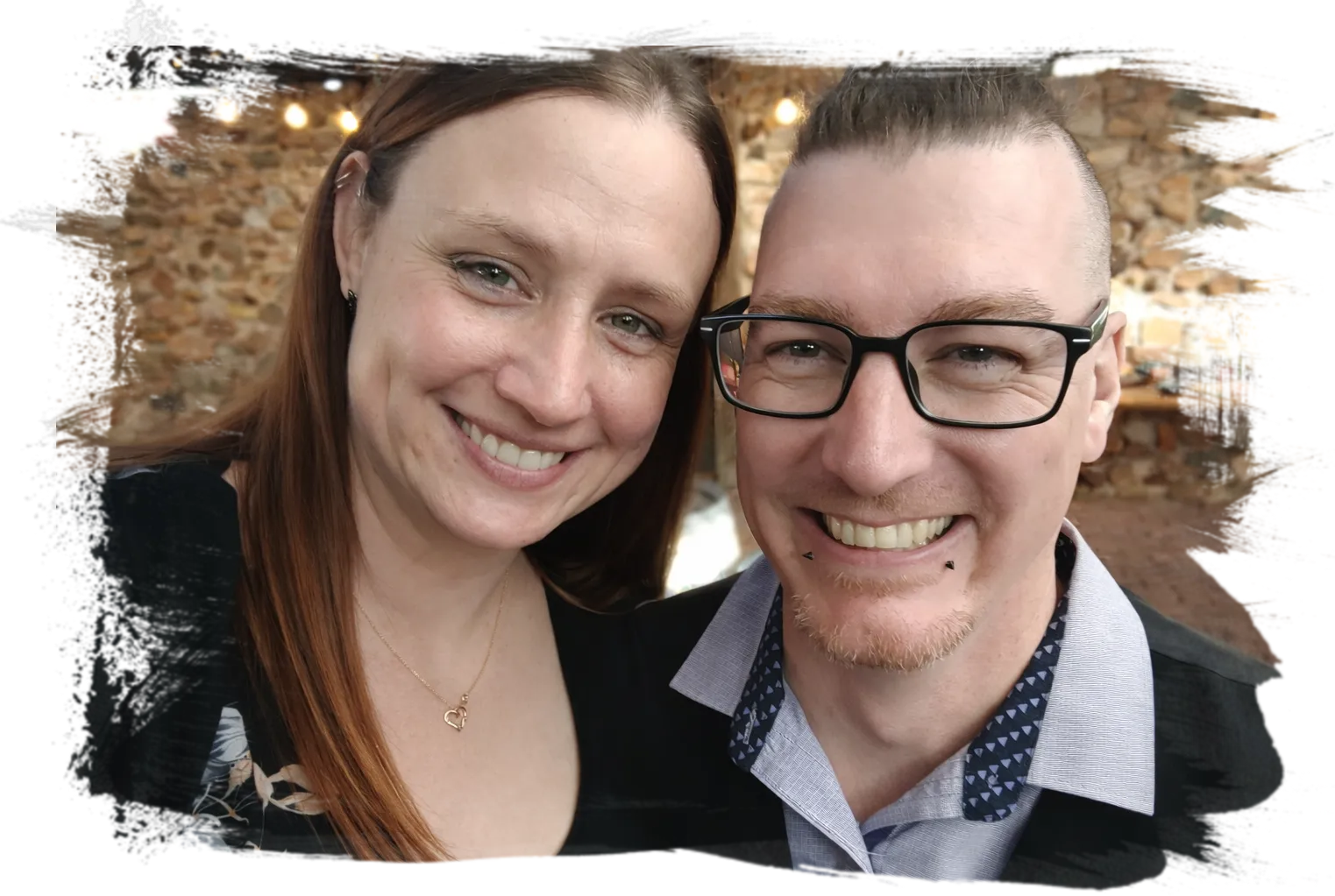 Dave and Tammy, founders of Coffin Rock Distillery